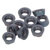 10Pcs Carbide Turning Inserts Round Coated Blade for Wood Metal