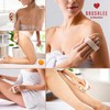 BrushLee Natürliche Borsten für Anti-Cellulite-Massage, Peeling, Tonen