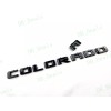 OVERLAY 3PCS Gloss Black Door Rear Colorado Emblems Letters Fit
