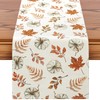 Artscope Pumpkins Maple Leaves Fall Table Runner,Thanksgiving Holiday Kitchen Dining