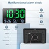 Ankilo Large Digital Wall Clock with Remote Control,11.5" LED Large