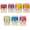 Q-FLA 832888 Soap Flowers, 1 Round, Petit, Set of 7
