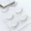Musegetes False Eyelashes 4D Clear Band False Eyelashes Natural False