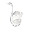 Silver Swan Dinnerware Set Swan Base Holder Teaspoon Cutlery Set