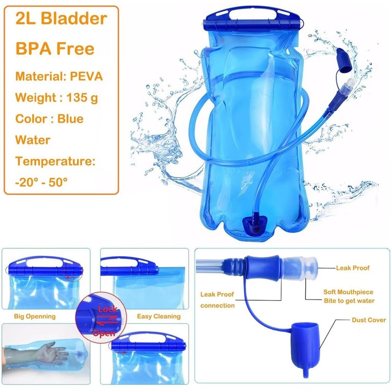 Running Hydration Vest for Men Women, Lightweight Water Running Vest