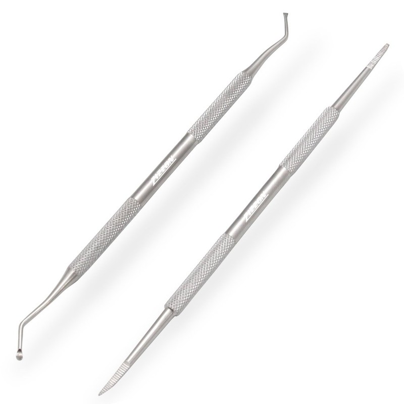 ZIZZON Ingrown Toenail File and Lifter Double Sided Professional Surgical