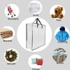 GONGKANGYUAN 25 Gallon Large Clear Storage Bags with Zipper and