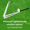 Automatic Greenhouse Window Opener 7kg Lifting Force 10-37°C Heat-Sensitive Solar