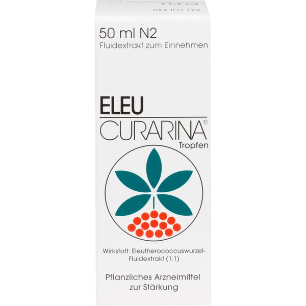 ELEU Curarina Drops 1 ml Taiga Root Fluid Extract 50 ml