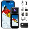 JLRKENG Mini Body Camera 4K Bodycam Waterproof Thumb Action Camera