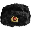 normani Russian Fur Hat Ushanka Fur Hat Army USSR Russia