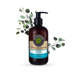 Dr. Akerman´s Naturals Jabón Líquido para Manos Humectante con Pantenol y Aceite de Coco (Neutro 280ml)