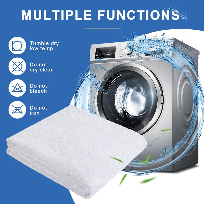 100% Waterproof Mattress Protector, YUGYVOB Soft Breathable Mattress Protector King,