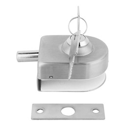 Broco Stainless Steel Glass Door Lock Bolt Lock for Home Bathroom Accessories