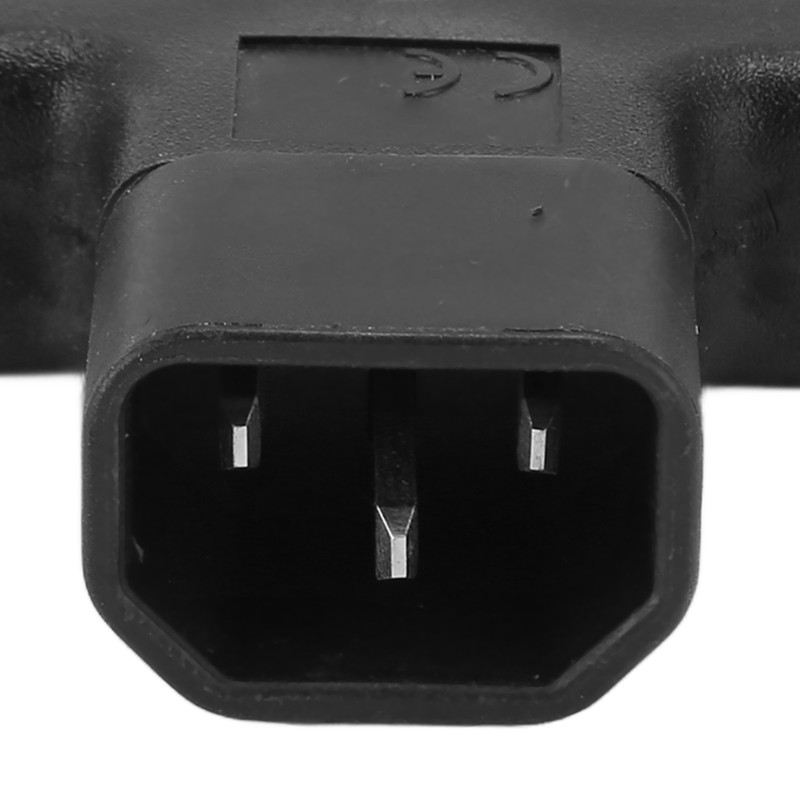 IEC320 C14 to Dual C19 Power Adapter Copper Conductor PVC