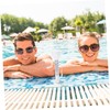 SHOWERORO Swimming Pool Thermometer Floating Water Temperature Gauge Digital Thermometer