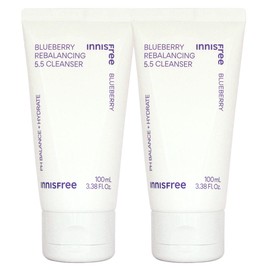 Innisfree 2/3/4개/이니스프리 블루베리 리밸런싱 5.5클렌저 100ml [블루베리 리밸런싱 5.5 클렌저 100ml 1+1(2개)] Innisfree Blueberry Rebalancing 5.5 Cleanser 100ml [Blueberry Rebalancing 5.5 Cleanser 100ml 1+1 (2 pieces)]