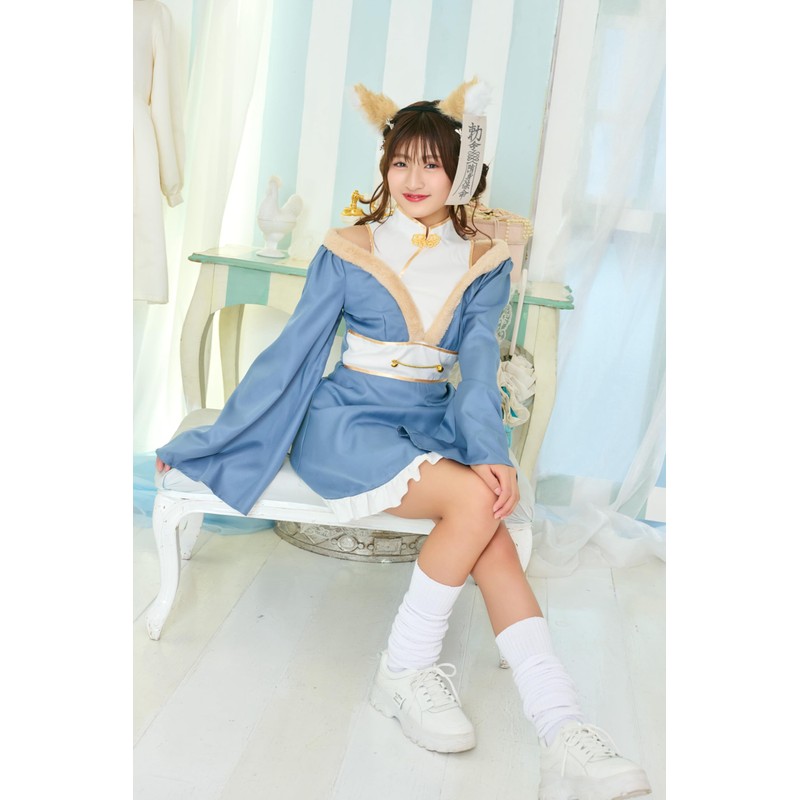 Clearstone COSCHU! Cosplay Costume, Halloween, Fox Girl Kyonshi, Kids, Junior,