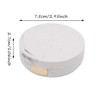 Honbay Fashion Marble Contact Lens Case Portable Contact Lens Box