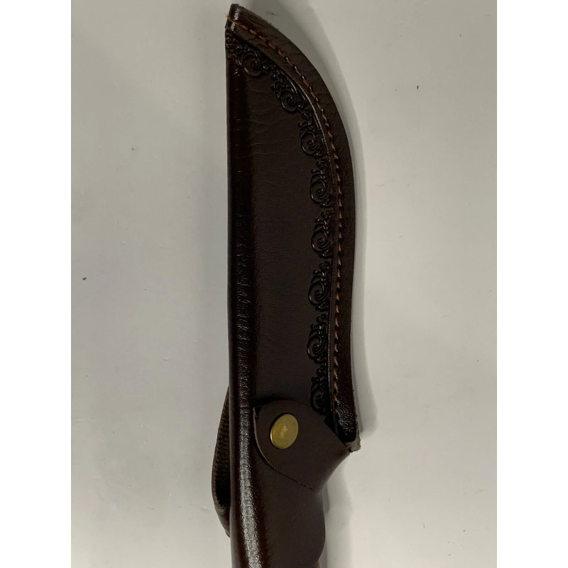 CUSTOM LEATHER SHEATH for Buck 119 Knife – Handcrafted Premium