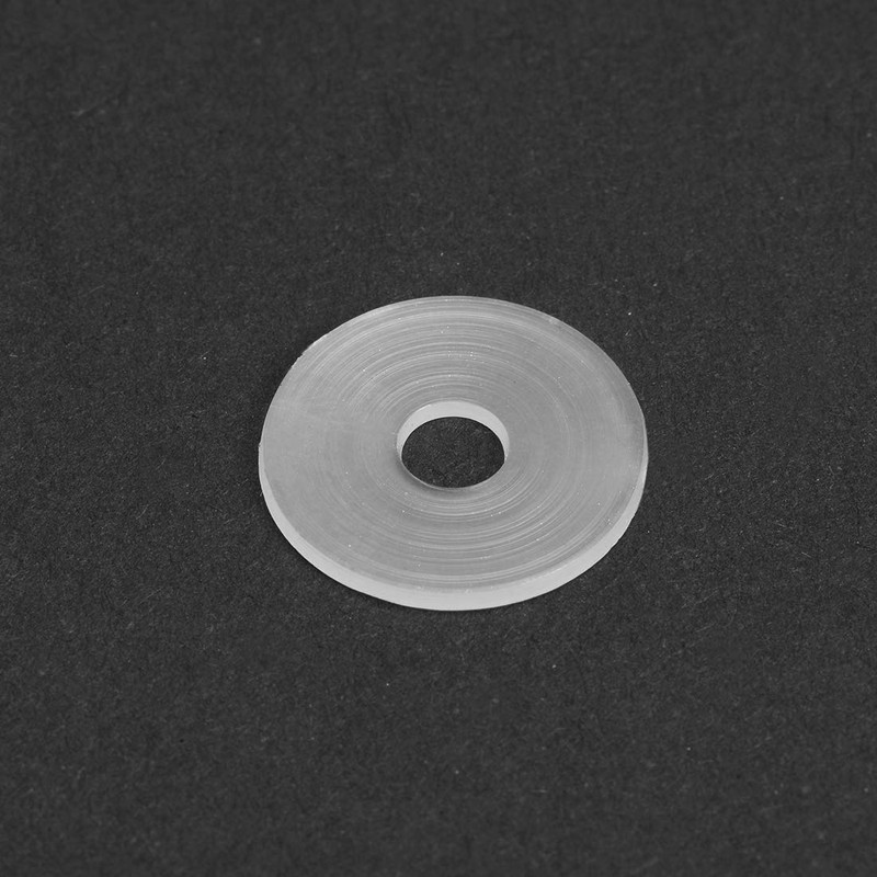sourcing map Flat Washer Nylon M4 Seal 17 mm AD