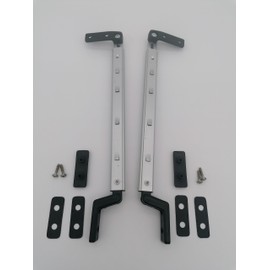 CR-MOESANCO® Right + Left Compass Kit Caravan Motorhome Window Support Arm Lift Support No Lock (230mm)