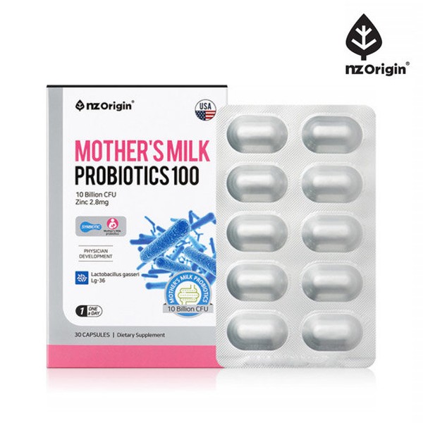 Enget Origin Breast Milk Derived Lactobacillus 100 30 Capsules /