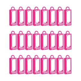 UMIUP 24 Pack Pink Girls Party Favor Boxes Pink Doll Gift Box Goodie Bags Candy Treat Boxes Princess Theme Party Favors Bag Birthday Bachelorette Party Decorations Supplies For Girls Women