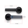 Swokely Smart Fingerprint Door Lock with Handle, 4 in 1
