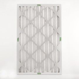 Mann+Hummel 16x25x1 MERV 8 Pleated HVAC AC Furnace Air Filters. Box of 8. (Exact Size: 15.5 x 24.5 x 0.75 Inches)