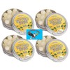 Retro Sours Hard Tangy Candy 4ct Citrus Flavored Tins 8.48oz