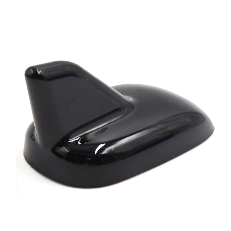 uxcell Black Plastic Shark Fin Dummy Decorative Adhesive Roof Antenna