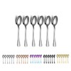 Coffee Spoons, Kyraton 13 cm Stainless Steel Teaspoons 6 Pieces,