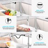 AVSIILE Waterfall Kitchen Faucets with Pull Down Sprayer & Soap