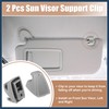 INFINAUTO 2pcs Sun Visor Support Clip Retainer Holder Retainer 95994975