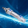 Mini Air Cylinder Stainless Steel Piston Rod Pneumatic Reciprocating Motion