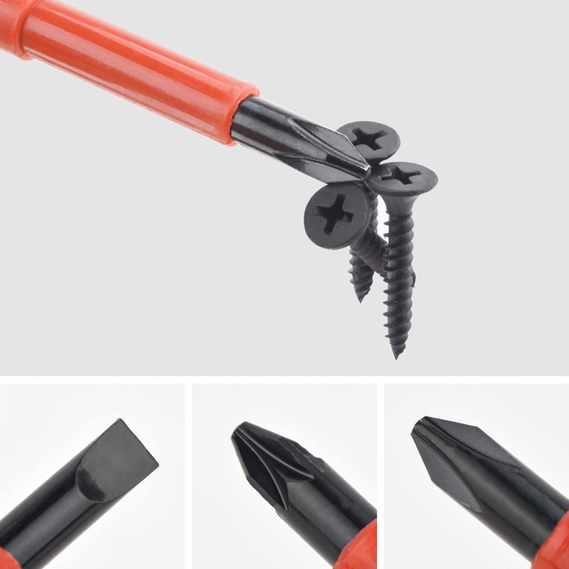 Gunpla 11 Pieces VDE Insulated Screwdriver Set, 1000V with Black