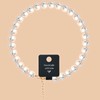 KUDES Exquisite and Adjustable Dog Necklace: Elegant Classic Pearl Collar