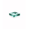Kartell Boxy Soap Dish, Aquamarine, 10.5 x 2.4 x 10.5