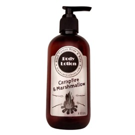 Black Canyon Campfire & Marshmallow Scented Luxury Body Lotion with Lanolin and Jojoba Oil, 8 Oz