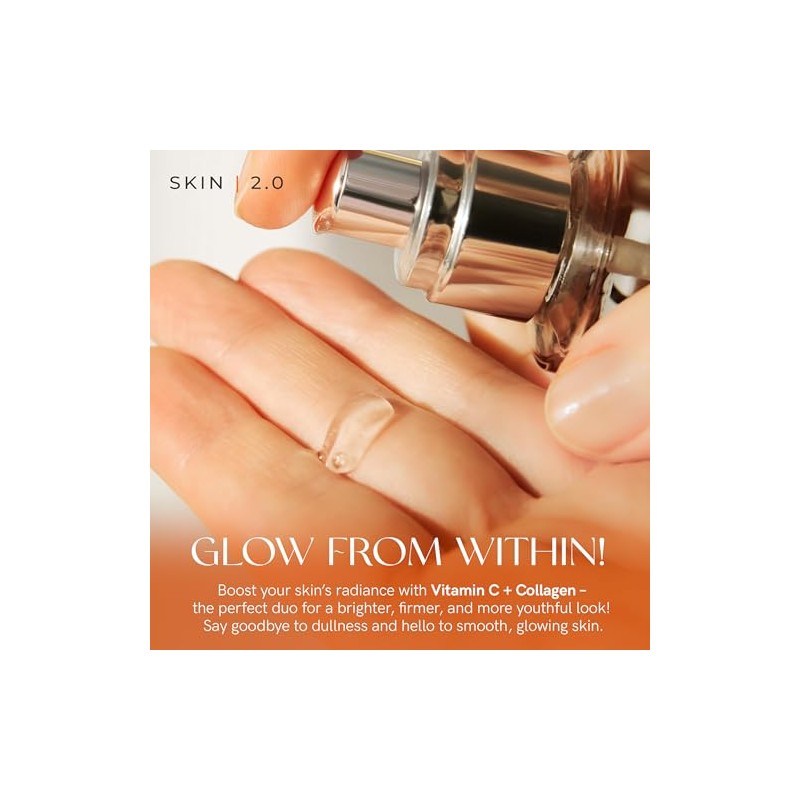 Vitamin C & Collagen Face Serum & Day Cream