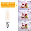 Sunaiony E12 LED Bulb Dimmable 40 Watt Equivalent E12 Candelabra