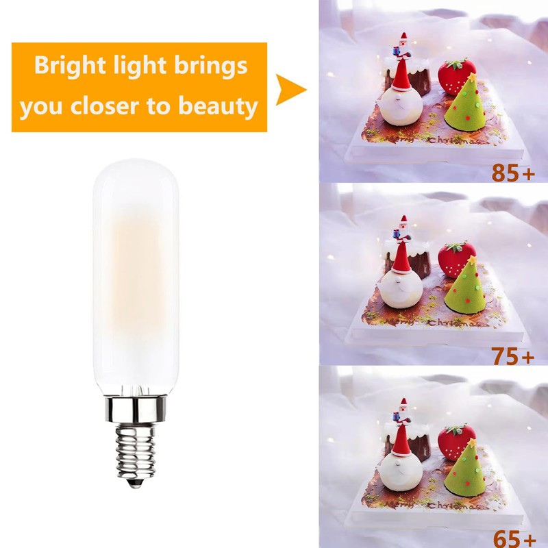 Sunaiony E12 LED Bulb Dimmable 40 Watt Equivalent E12 Candelabra