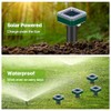 Snake Repellent for Yard Mole Repeller Ultrasonic Deterrent Gopher Traps