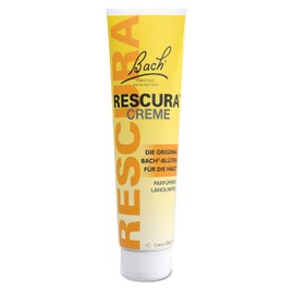 Original Bach Rescura Cream: (Formerly Rescue) Bach Flower Mix + Crab Apple, Moisturising Hands, Skin and Face, 150 g