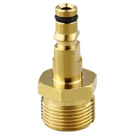 Xolixorium Pressure Washer Couplers - M22 14mm Quick Connect Plug-in Adapter Kit, Universal Hose Coupler