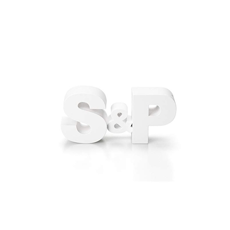 QUALY Salt&Pepper Shaker “S” is for salt and the “P”
