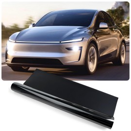 Amzwolf Car Window Tint Film 5% VLT - 20Inch x 20Ft Roll | UV & Heat Blocking Automotive Window Film | Privacy, Glare Reduction, Scratch Resistant, Easy DIY Install