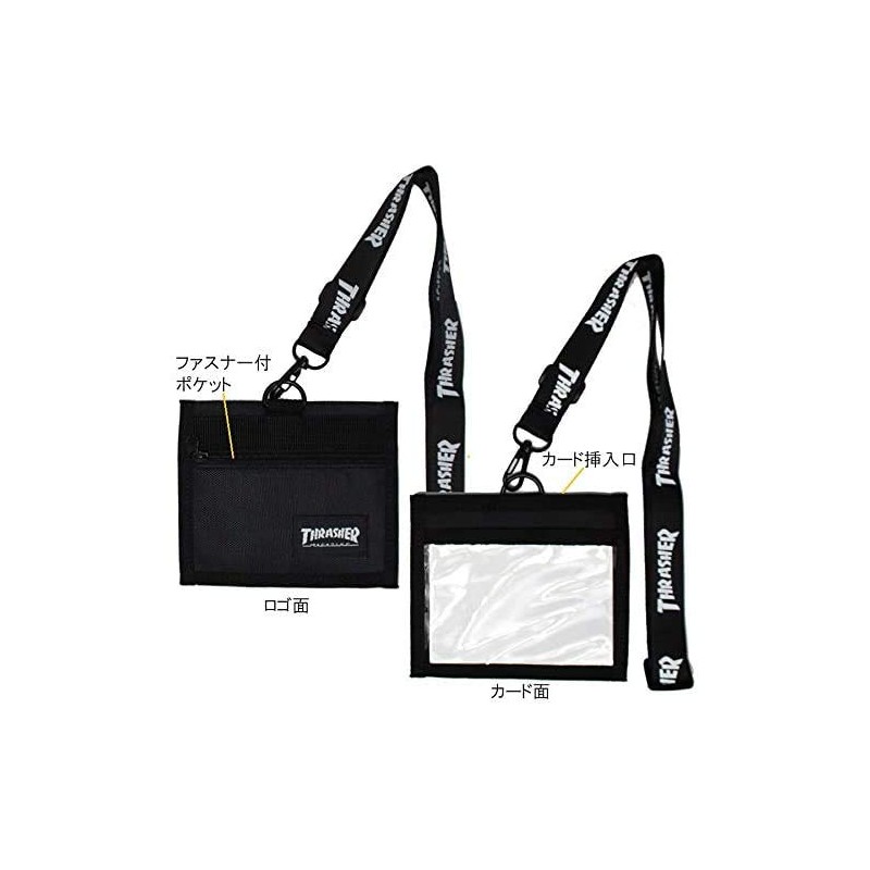 Thrasher Neck Pass Case, Thrasher Neck Piece, Name Holder, ID