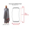Om Shanti Crafts Meditation Shawl Meditation Blanket Prayer Shawl for